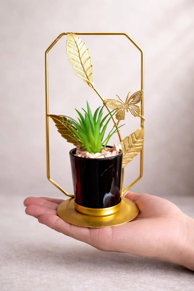 Artificial Flower Pot In hand