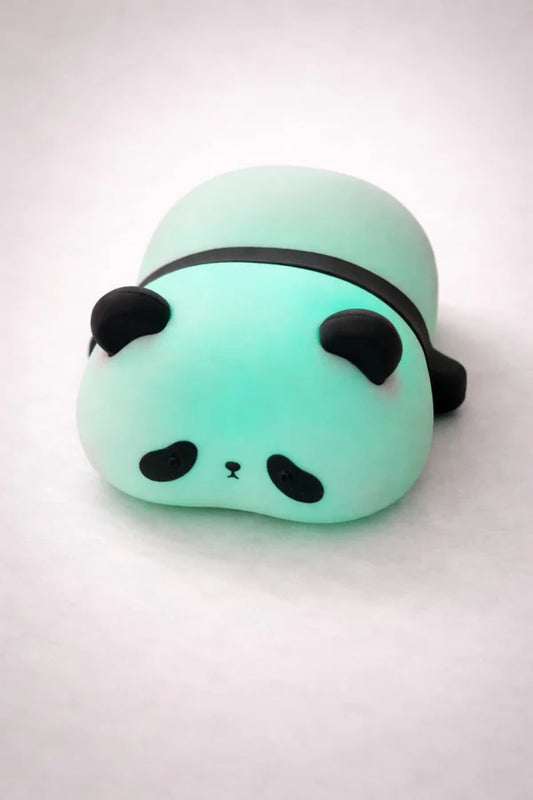 Cute Panda Silicone Night Light for Kids | Soft Squishy LED Mood Lamp